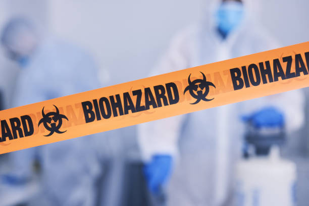 Professional Biohazard technician working in Farmersville, OH